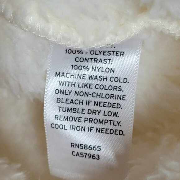 BP OverSize Teddy bear hooded crop pullover jacket - Picture 5 of 7